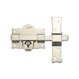 CERROJO LLAVE/LLAVE NIQUELADO L/105 - 50 MM