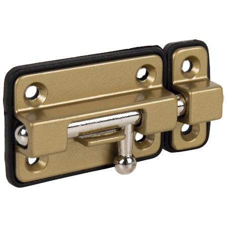 PASADOR BASE PLÁSTICO CROMO BRILLO 65 MM   CAJA 25 UNID.