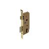 CERRADURA EMBUTIR+CERRADERO D85 E50- LATÓN (P/MADERA)