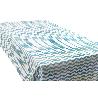 ROLLO MANTEL ANTIMANCHAS 1,40 X 25M 50% ALG/50% PVC.RAYADO