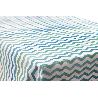 ROLLO MANTEL ANTIMANCHAS 1,40 X 25M 50% ALG/50% PVC.RAYADO