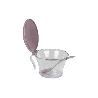 AZUCARERO 120ML MODELO ALBAHACA ROSA PALO 15X11.5X9CM   CAJA 6 UNID.