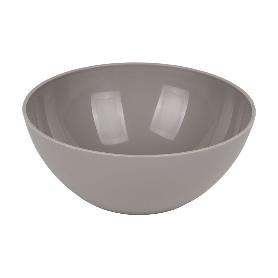 BOL MODELO ALBAHACA 950ML COLOR PIEDRA 17X7CM   CAJA 6 UNID.