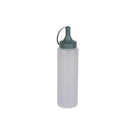BOTELLA ACEITERA MODELO ALBAHACA  250 ML VERDE AGUA  5X20CM   CAJA 12 UNID.