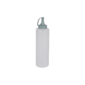 BOTELLA ACEITERA MODELO ALBAHACA 500 ML VERDE AGUA  6X23CM   CAJA 12 UNID.