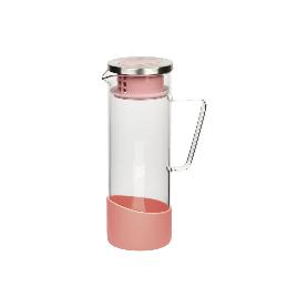 JARRA BOROSILICATO ROSA 1300 ML