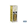 FRASCO BOROSILICATO+ACERO MODELO CICER 1700 ML 29.5 X 10 CM