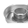 MOLDE ROSCO ALUMINIO 25CM   CAJA 6 UNID.