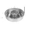 MOLDE ROSCO ALUMINIO 25CM   CAJA 6 UNID.