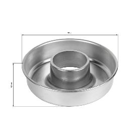 MOLDE ROSCO  ALUMINIO 28CM   CAJA 6 UNID.