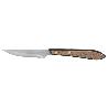 PACK 3 CUCHILLO DE MESA CON FILO HOJA 10CM  MODELO GULASH COLOR NOGAL