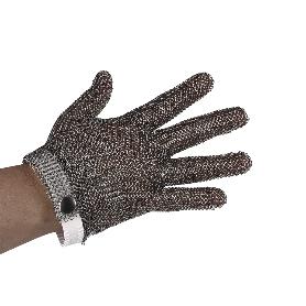 GUANTE ANTICORTE ACERO INOX CARNICERO T-L