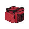 NEVERA TEXTIL PORTÁTIL MULTIBOLSILLOS COLOR ROJO 5 L