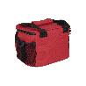 NEVERA TEXTIL PORTÁTIL MULTIBOLSILLOS COLOR ROJO 5 L