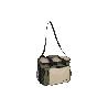 NEVERA TEXTIL PORTÁTIL MULTIBOLSILLOS COLOR VERDE/BEIGE 20 L