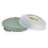 TARTERA REDONDA VERDE OPACA PAVLOVA CON ASAS Ø34,5 X 11 CM   CAJA 6 UNID.