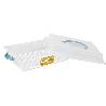TARTERA RECTANGULAR AZUL OPACA PAVLOVA CON ASAS 38 X 28 X 13 CM VENTA UNITARIA