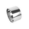 MOLDE REDONDO PARA EMPLATAR ACERO INOXIDABLE  10 X 6 CM