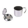 GRASERA EN ACERO INOXIDABLE 18/00 CARNE ( 75 CL) 10 X 12 CM
