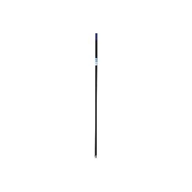 PALO ACERO PLASTIFICADO AZUL/NEGRO 1.40M (DIAMETRO 2,5CM)