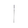 PALO ACERO PLASTIFICADO AZUL/NEGRO 1.40M (DIAMETRO 2,5CM)