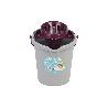 CUBO ESCURRIDOR 14L.MORADO