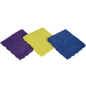PACK DE 3 BAYETAS MICROFIBRA 30X30CM   CAJA 16 UNID.