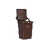 CONTENEDOR MARRON PARA RESIDUOS ORGANICOS  25L