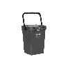 CONTENEDOR GRIS PARA RESTOS  25L.