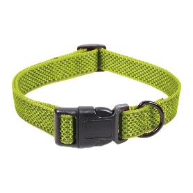 COLLAR PARA PERROS REFLECTANTE VERDE 2,5 X 40-55 CM
