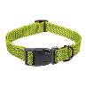 COLLAR PARA PERROS REFLECTANTE VERDE 2,5 X 40-55 CM
