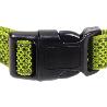 COLLAR PARA PERROS REFLECTANTE VERDE 2,5 X 40-55 CM
