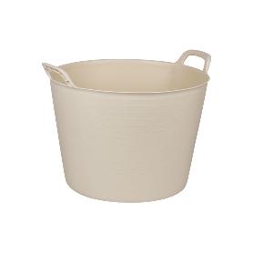 CAPAZO 42 L BEIGE  48.5 X 45 X 38 CM   CAJA 6 UNID.