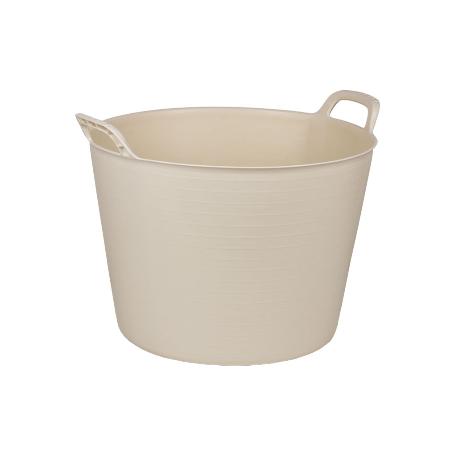 CAPAZO 42 L BEIGE  48.5 X 45 X 38 CM   CAJA 6 UNID.