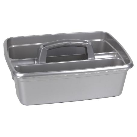ORGANIZADOR DE LIMPIEZA  COLOR GRIS  39.5X29X16CM   CAJA 6 UNID.