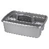ORGANIZADOR DE LIMPIEZA  COLOR GRIS  39.5X29X16CM   CAJA 6 UNID.