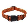 COLLAR PARA PERROS NARANJA 2.5X45-70