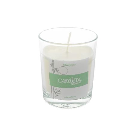 VELA  AROMATICA DE CERA VEGETAL BAMBOO 125 GVENTA UNITARIA