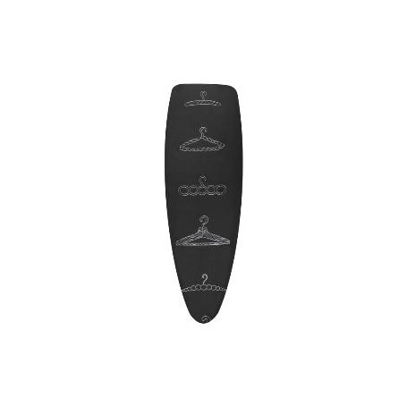 FUNDA ACOLCHADA PARA TABLA DE PLANCHAR 135X53 PERCHAS BLANCAS