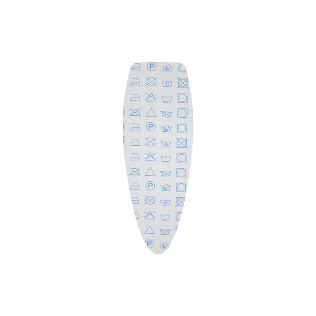 FUNDA TABLA PLANCHAR ALGODÓN 135X53 SIMBOLOS LAVAR