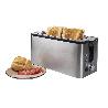TOSTADOR ANTIHUELLAS 2 RANURAS GRANDES  ACERO INOXIDABLE PANTALLA DIGITAL 35 X 16 X 19 CM 1500 W