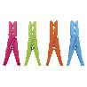 PACK 12 UDS PINZAS PLÁSTICO GRANDES 9CM