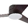 VENTILADOR DE TECHO CON ASPAS EN MADERA Y LUZ LED 132 CM 55 W