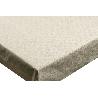 MANTEL ANTIMANCHAS RESINADO CONFECCIONADO 1,40 X 1,40 M 50% PES 45% CO 5% LUREX LINEAS DE ORO