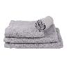 TOALLA DUCHA GRIS PERLA GR.580/M2 GAMA PERLAN 70X140CM