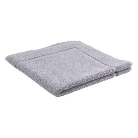 ALFOMBRA BAÑO GRIS PERLA GR.1000 GAMA PERLAN 60X60CM