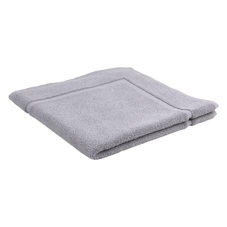 ALFOMBRA BAÑO GRIS PERLA GR.1000 GAMA PERLAN 60X60CM