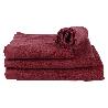 TOALLA BAÑO BURDEOS GR580/M2 MODELO PARIS 100X150CM