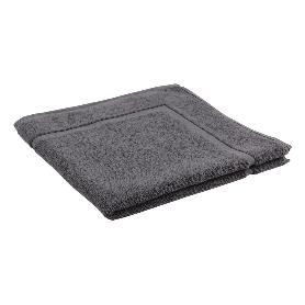 ALFOMBRA BAÑO GRIS ANTRACITA GR.1000 MODELO PIEDRA 60X60CM