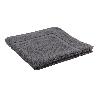 ALFOMBRA BAÑO GRIS ANTRACITA GR.1000 MODELO PIEDRA 60X60CM